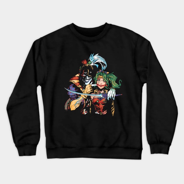 The Burning Joke Crewneck Sweatshirt by Pinteezy